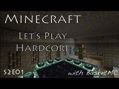 Season 2 - Minecraft Let's Play with BasketMC (Hardcore)