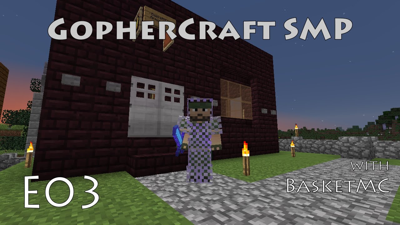 Armor Shop - GopherCraft Minecraft SMP - Ep 3