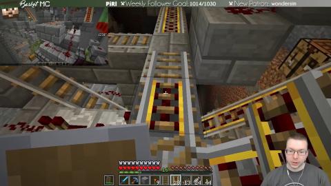 Rail Station Inbound Cart Sorting System - Hypermine Vanilla - Ep 107