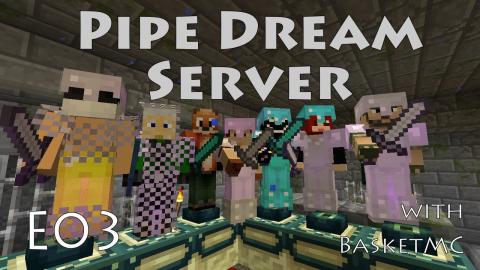 Ender Dragon Battle - Pipe Dream UHC SMP - Ep 3