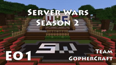 Server Wars UHC - Season 2 - GopherCraft - BasketMC POV - Ep 1