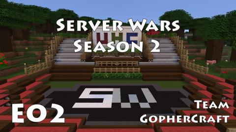Server Wars UHC - Season 2 - GopherCraft - BasketMC POV - Ep 2