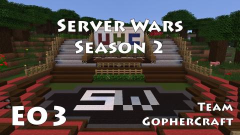Server Wars UHC - Season 2 - GopherCraft - BasketMC POV - Ep 3