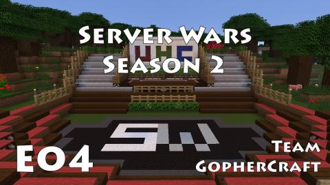 Server Wars UHC - Season 2 - GopherCraft - BasketMC POV - Ep 4
