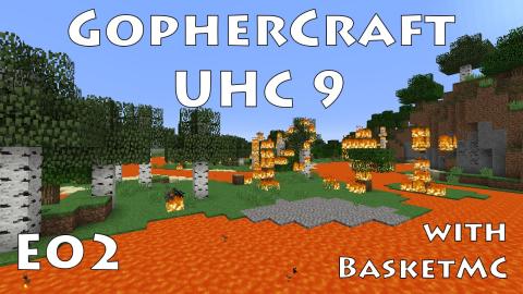 GopherCraft UHC - Scorched Earth - Too Many Books - Season 9 Episode 2