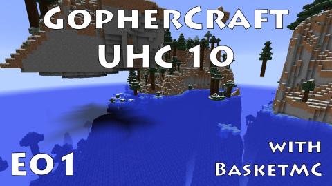 GopherCraft UHC - The Great Flood - Season 10 Episode 1