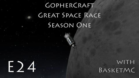 GopherCraft Great Space Race - Kerbal Space Program - Season 1 Episode 24