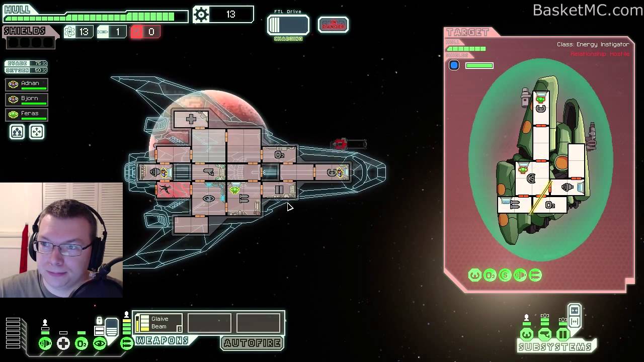 Stealth Cruiser B - Run 3 - Faster Than Light - Part 1