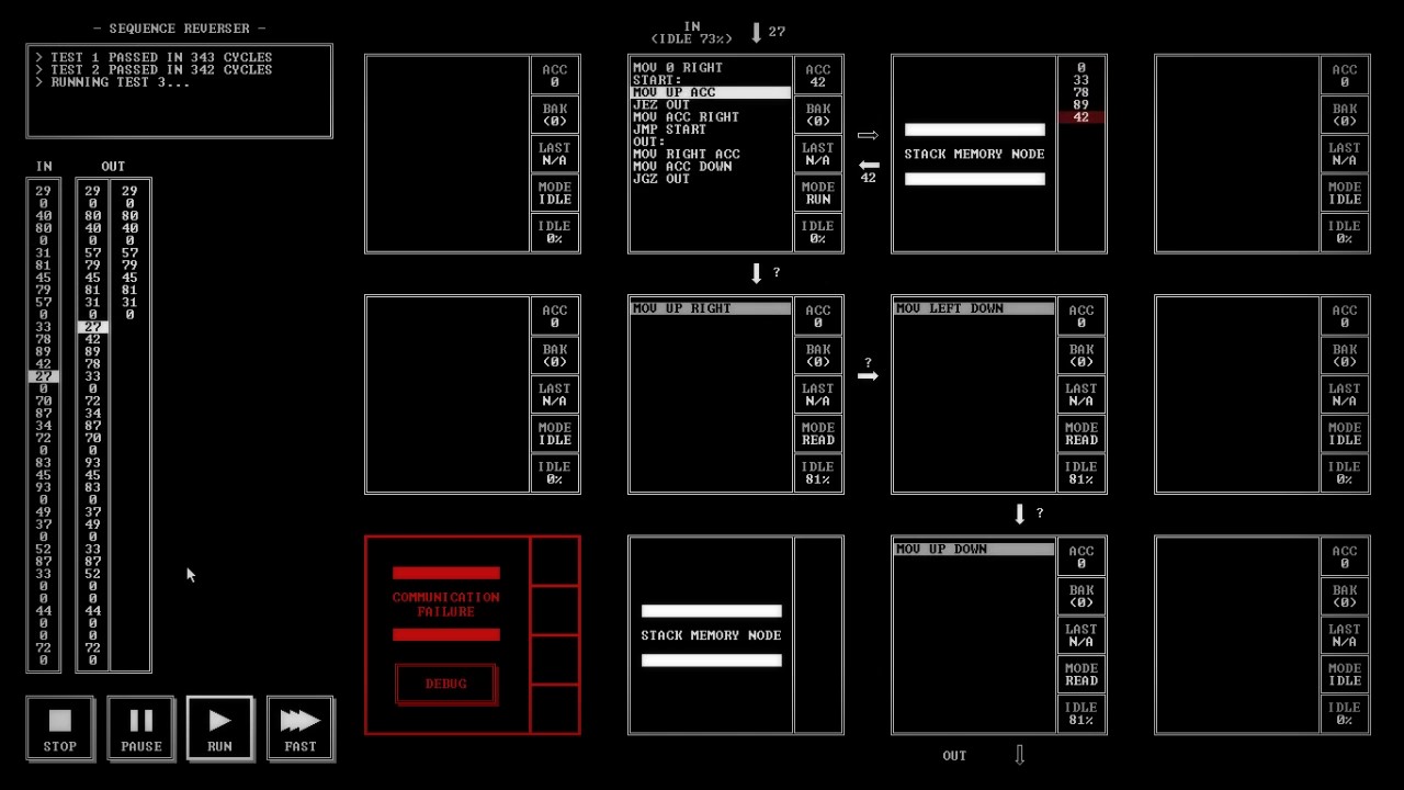 Signal Multipler - Programming Puzzles - TIS-100 - Ep 9