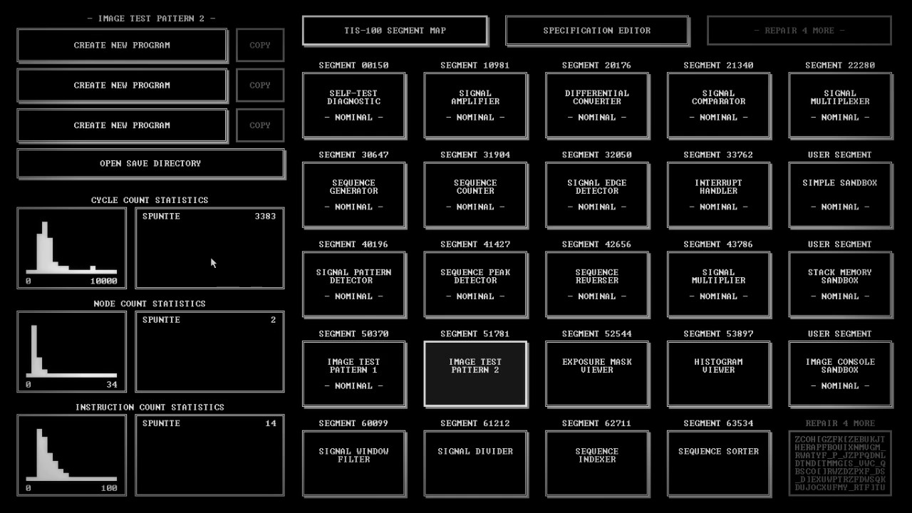 Image Test Pattern - Programming Puzzles - TIS-100 - Ep 10