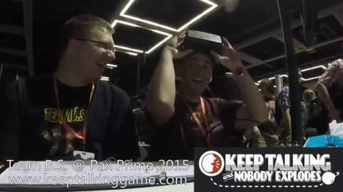 Pax Prime 2015 - Team B.S. play Keep Talking and Nobody Explodes